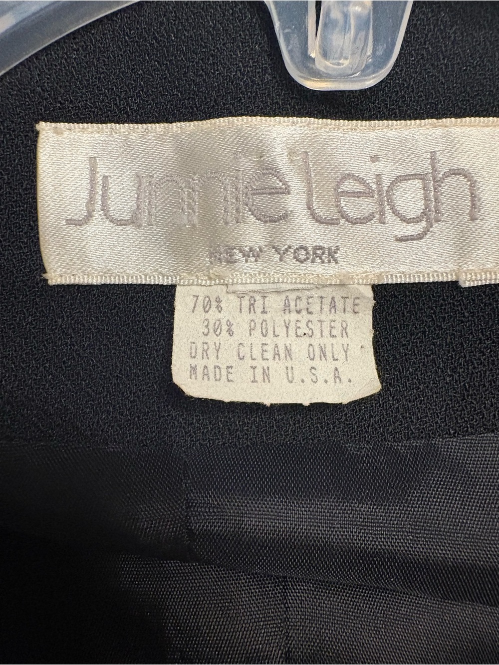 Vintage Y2K Junnie Leigh New York Black Evening Dress & Jacket Swarovski Crystal - Picture 6 of 11